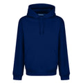 Navy Blue - Front - RIPT Essentials Mens Pull Over Hoodie