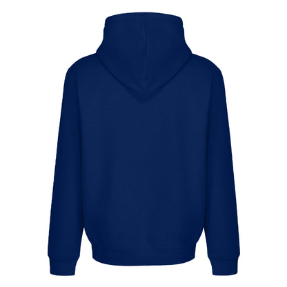 Navy Blue - Back - RIPT Essentials Mens Pull Over Hoodie