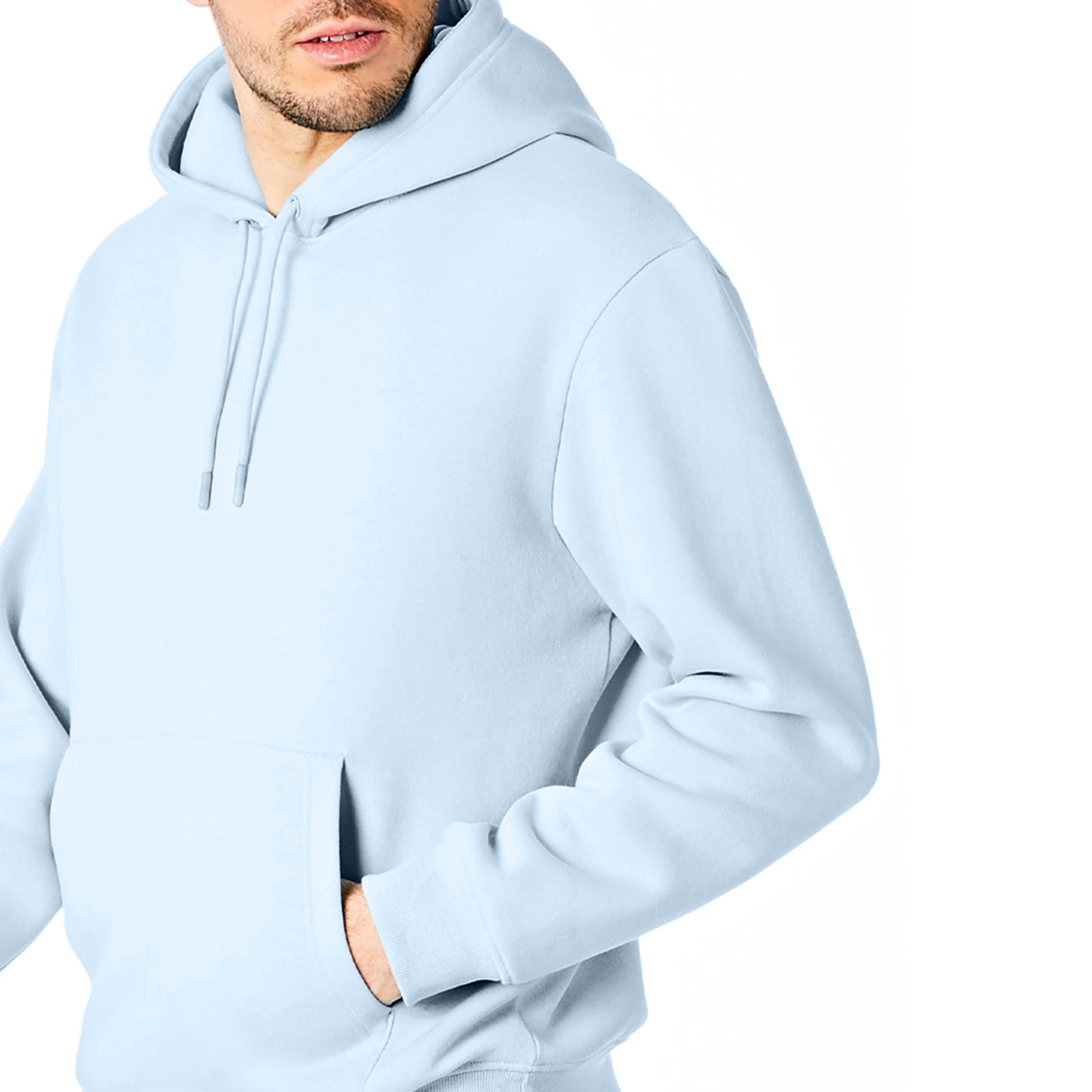 Cashmere Blue - Lifestyle - RIPT Essentials Mens Pull Over Hoodie