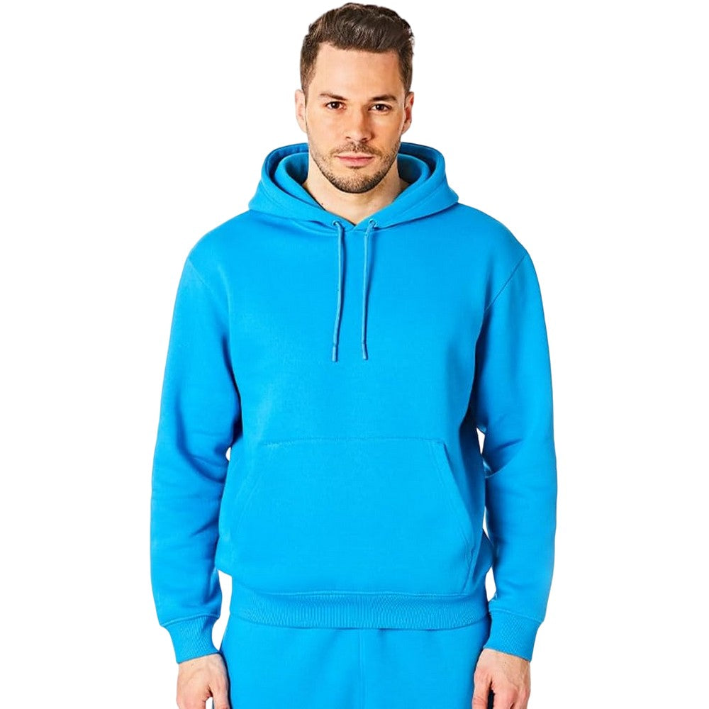 Blue Aster - Front - RIPT Essentials Mens Pull Over Hoodie