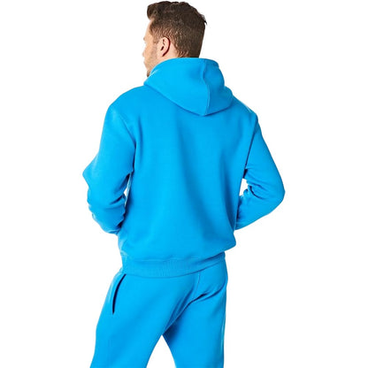 Blue Aster - Back - RIPT Essentials Mens Pull Over Hoodie