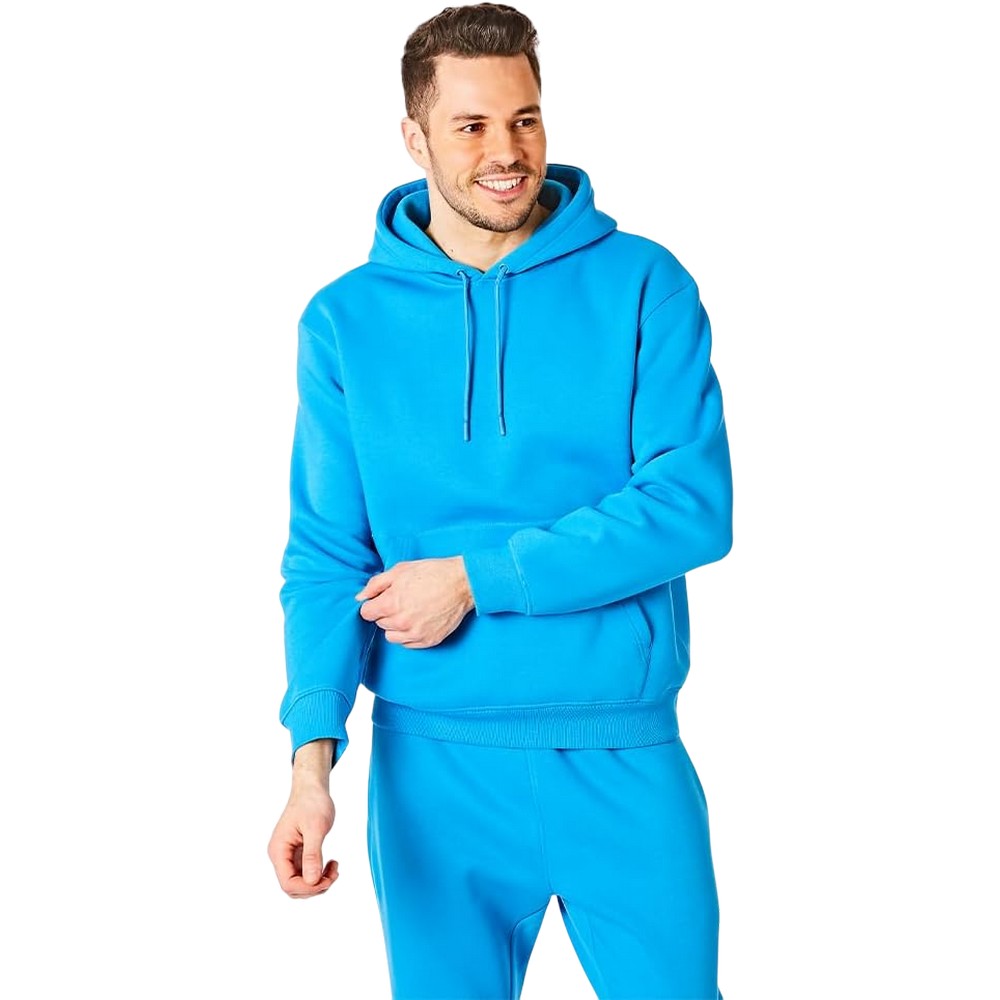 Blue Aster - Side - RIPT Essentials Mens Pull Over Hoodie