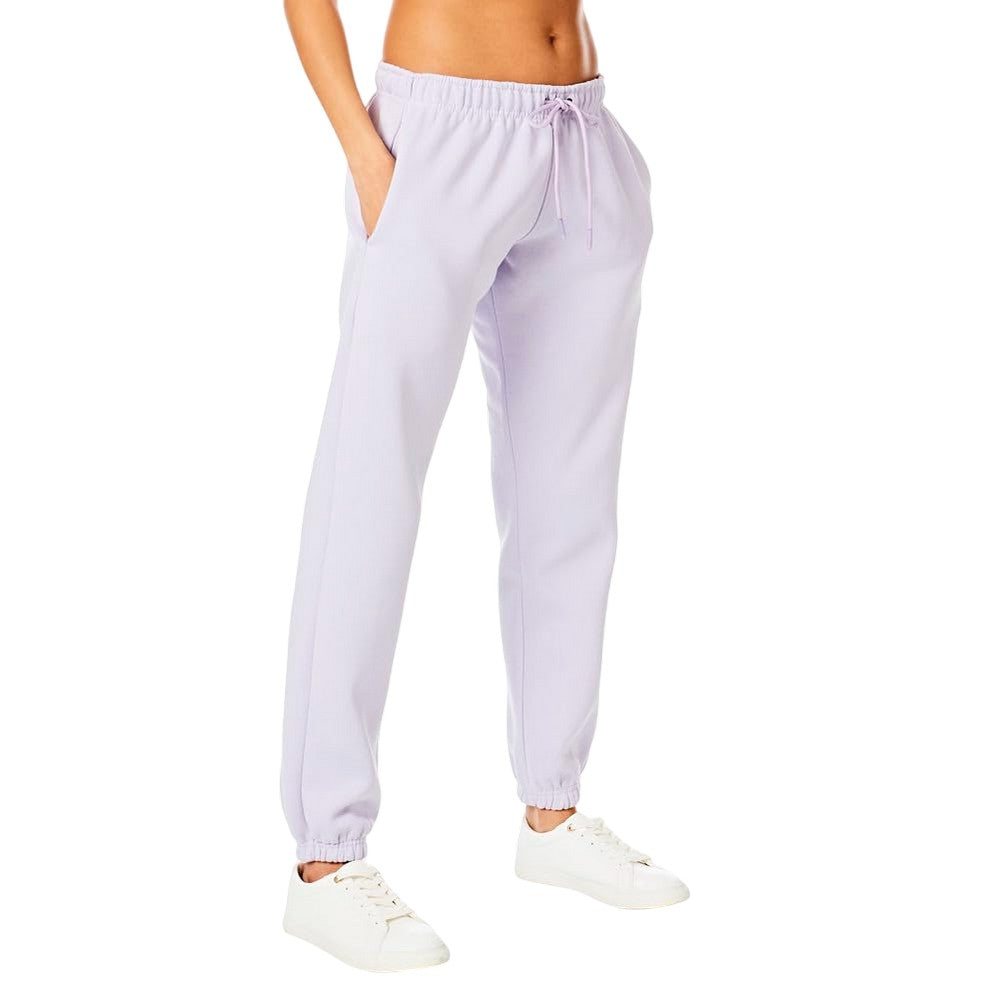 Lavender Purple - Side - Light And Shade Womens-Ladies Soft Touch Jogging Bottoms