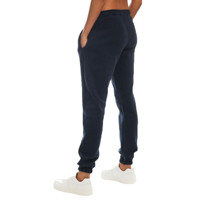 Navy Blue - Back - Light And Shade Womens-Ladies Soft Touch Jogging Bottoms