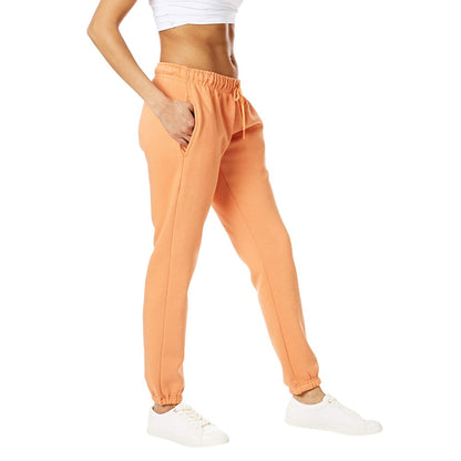 Orange - Side - Light And Shade Womens-Ladies Soft Touch Jogging Bottoms