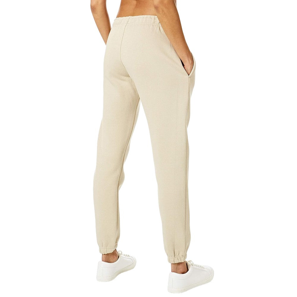 Sand Beige - Back - Light And Shade Womens-Ladies Soft Touch Jogging Bottoms