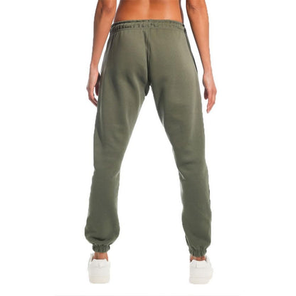 Army Green - Back - Light And Shade Womens-Ladies Soft Touch Jogging Bottoms