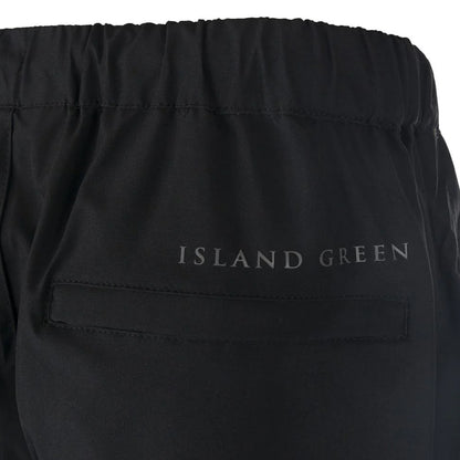 Black - Lifestyle - Island Green Mens Golf Waterproof Trousers