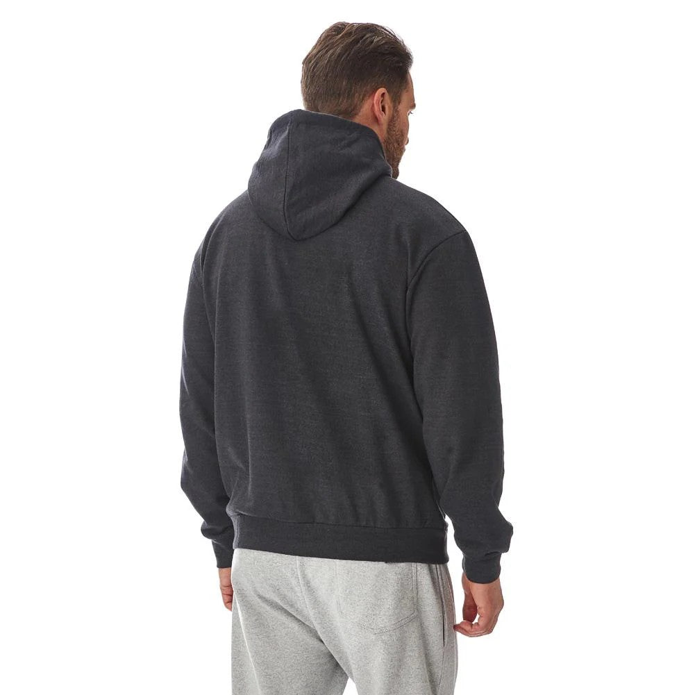 Charcoal Grey - Lifestyle - Iron Mountain Mens Hooded Fleece Jacket