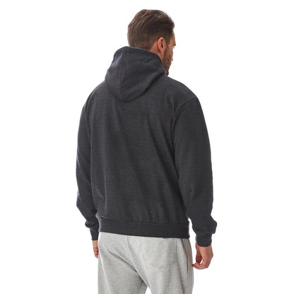 Charcoal Grey - Lifestyle - Iron Mountain Mens Hooded Fleece Jacket
