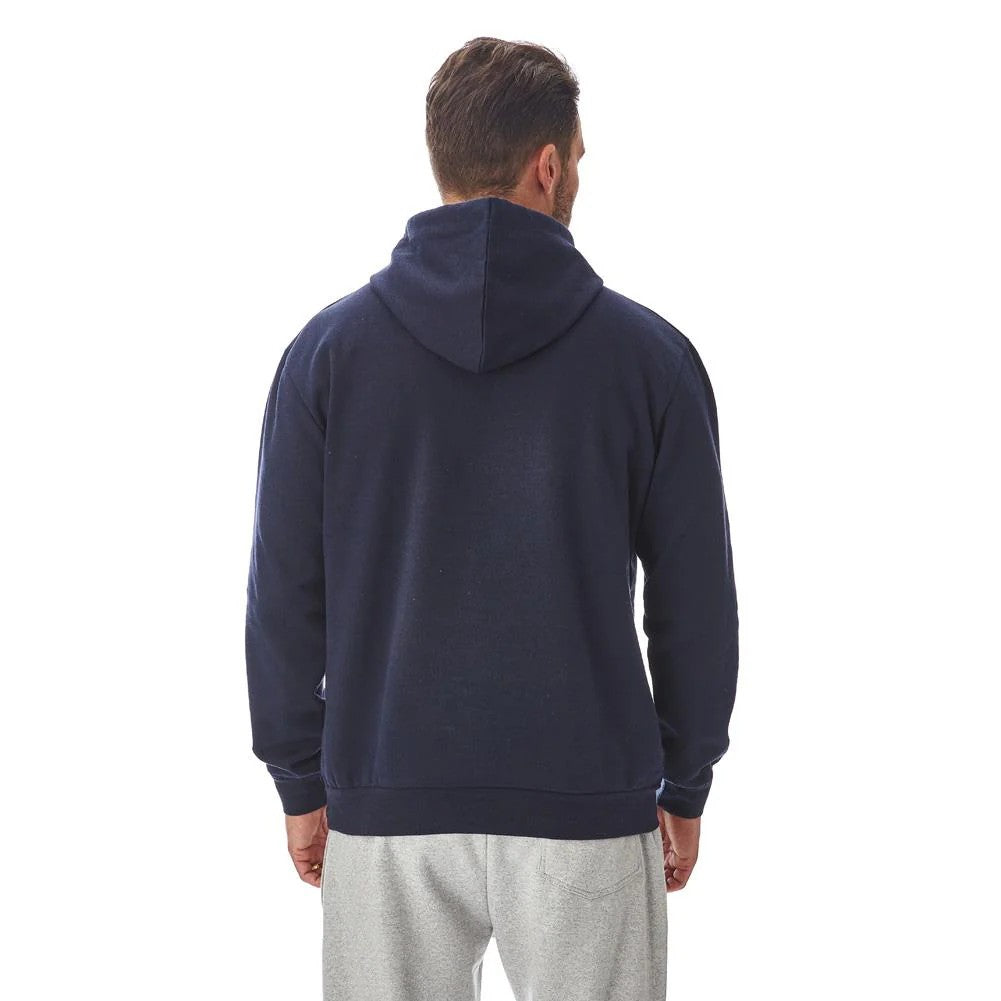 Navy Blue - Lifestyle - Iron Mountain Mens Hooded Fleece Jacket