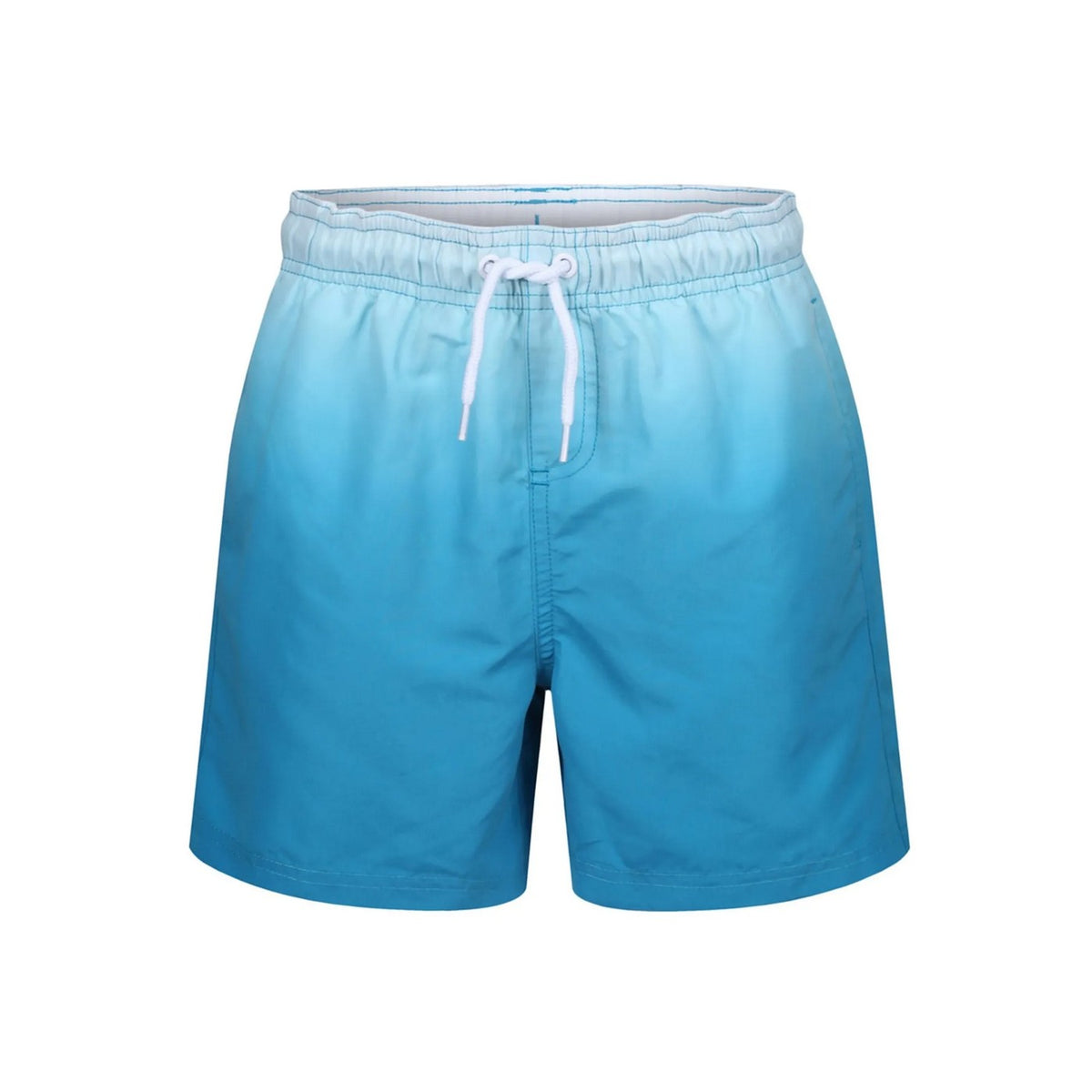 Blue - Front - RIPT Essentials Mens Dip Dye Swim Shorts