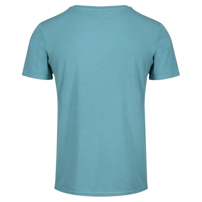 Blue - Side - Light And Shade Mens Classic V Neck Pyjama Set