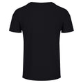 Black - Side - Light And Shade Mens Classic V Neck Pyjama Set