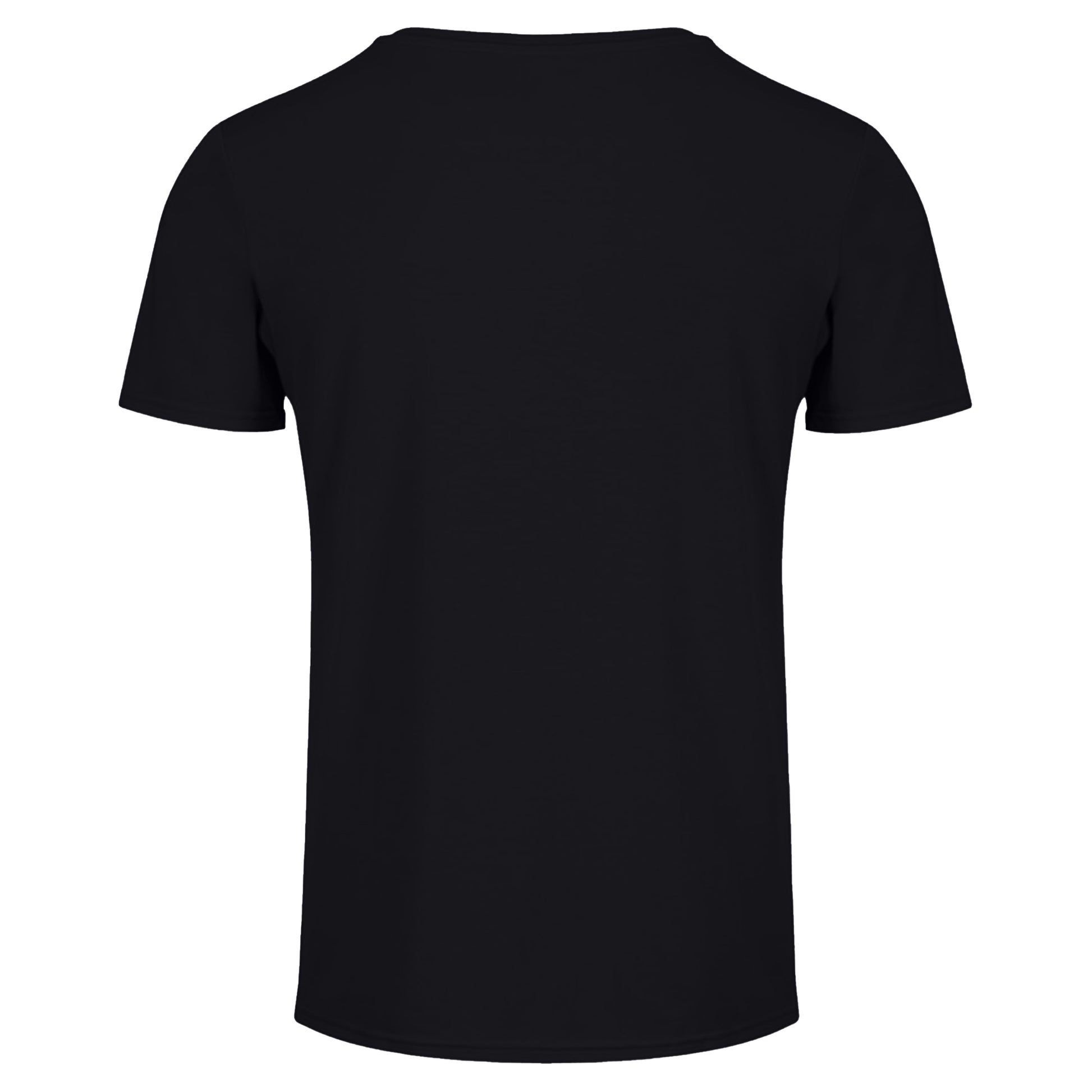 Black - Side - Light And Shade Mens Classic V Neck Pyjama Set