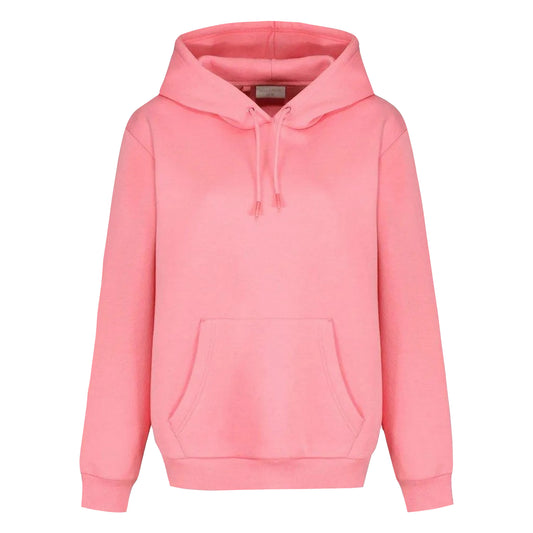 Pink - Front - Light And Shade Womens-Ladies Hoodie