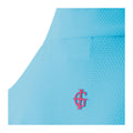 True Blue - Side - Island Green Womens-Ladies Mandarin Collar Polo Shirt