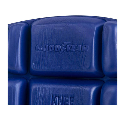 Blue - Back - Goodyear Ergonomic Hardwearing Knee Pads (Pack of 2)