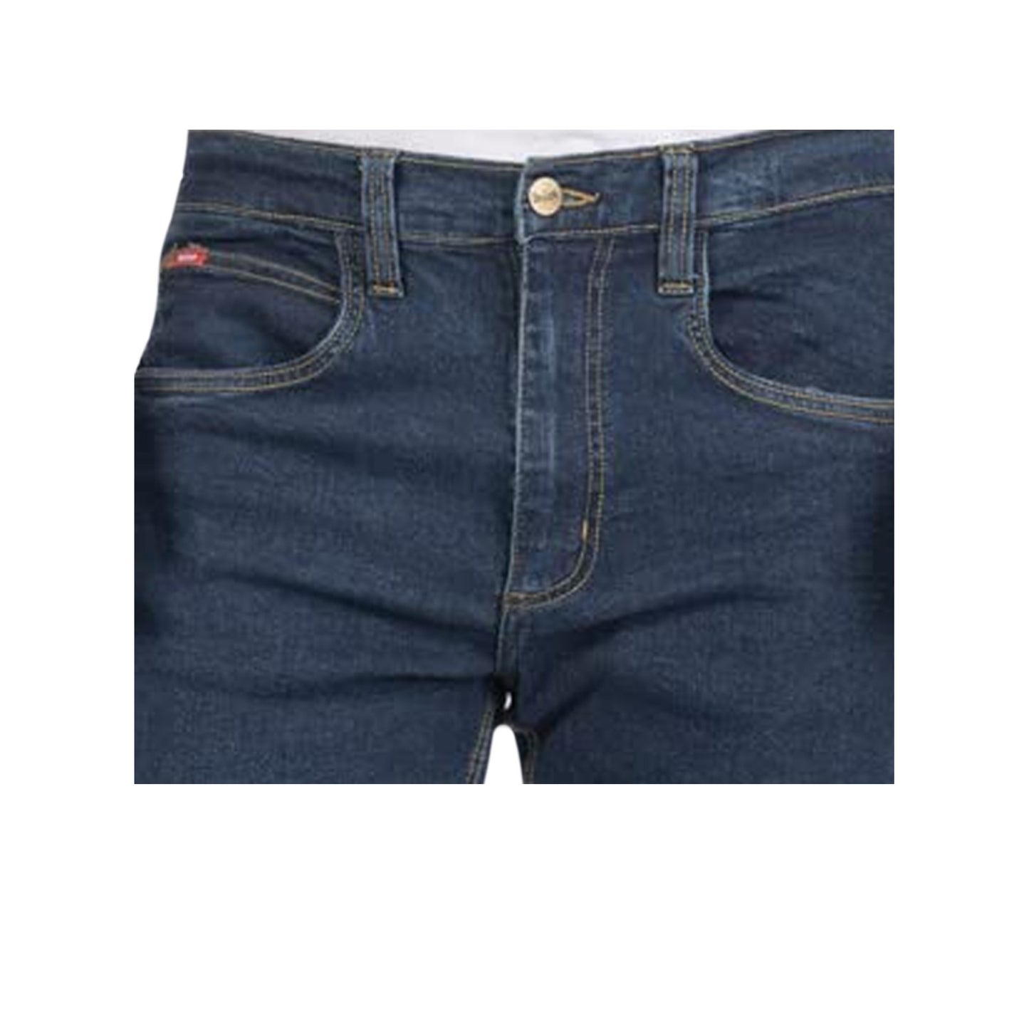 Navy Blue - Lifestyle - Lee Cooper Mens Stretch Straight Leg Work Jeans