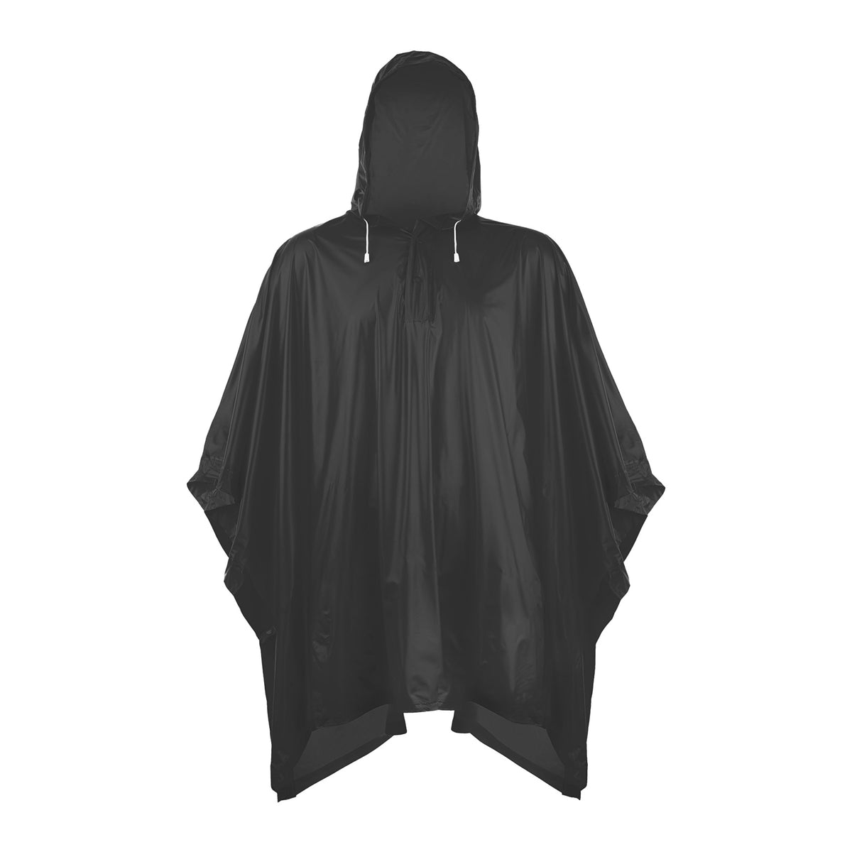 Black - Front - Splashmacs Unisex Lightweight Rain Poncho