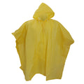 Yellow - Front - Splashmacs Unisex Lightweight Rain Poncho