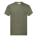 Classic Olive - Front - Fruit Of The Loom Mens Original Short Sleeve T-Shirt