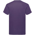 Purple - Back - Fruit Of The Loom Mens Original Short Sleeve T-Shirt
