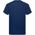 Navy - Back - Fruit Of The Loom Mens Original Short Sleeve T-Shirt