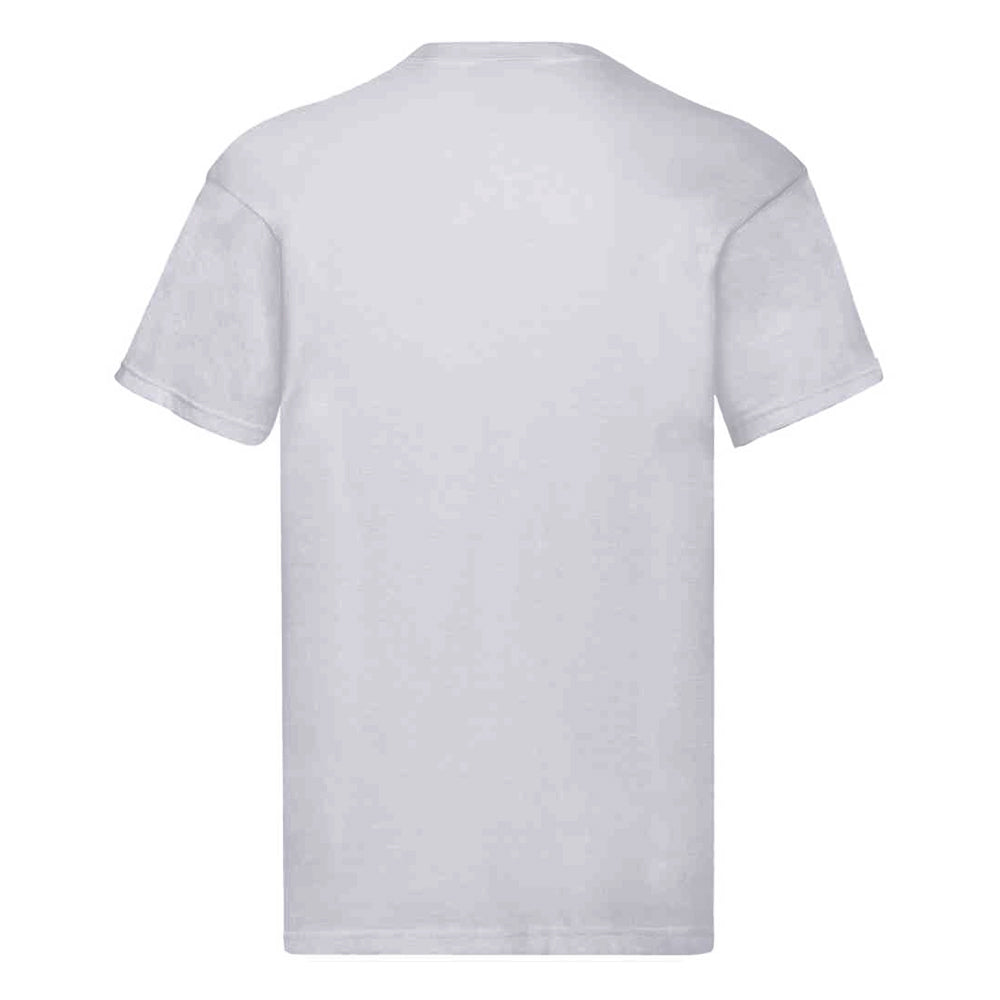 Heather - Back - Fruit Of The Loom Mens Original Short Sleeve T-Shirt
