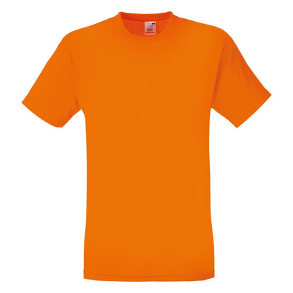 Orange - Front - Fruit Of The Loom Mens Original Short Sleeve T-Shirt