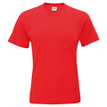 Red - Front - Fruit Of The Loom Mens Original Short Sleeve T-Shirt