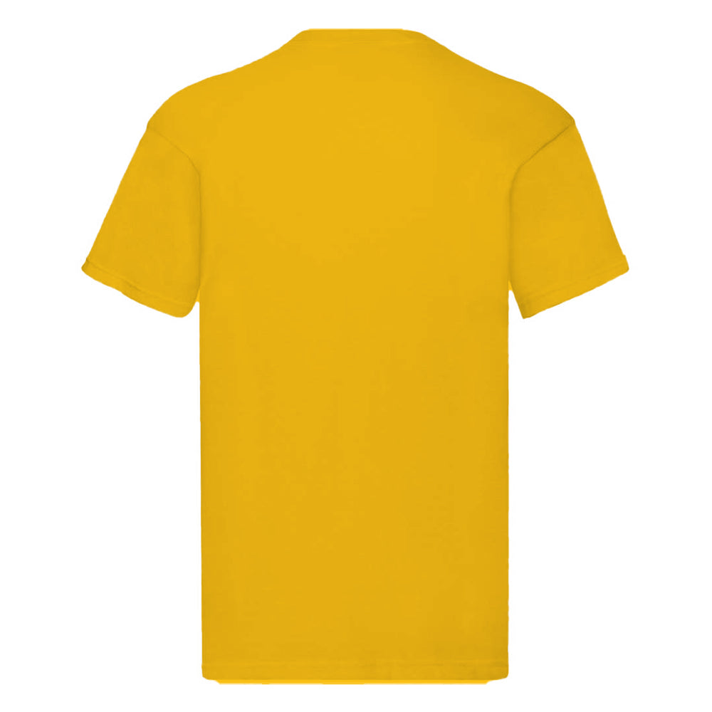 Sunflower - Back - Fruit Of The Loom Mens Original Short Sleeve T-Shirt