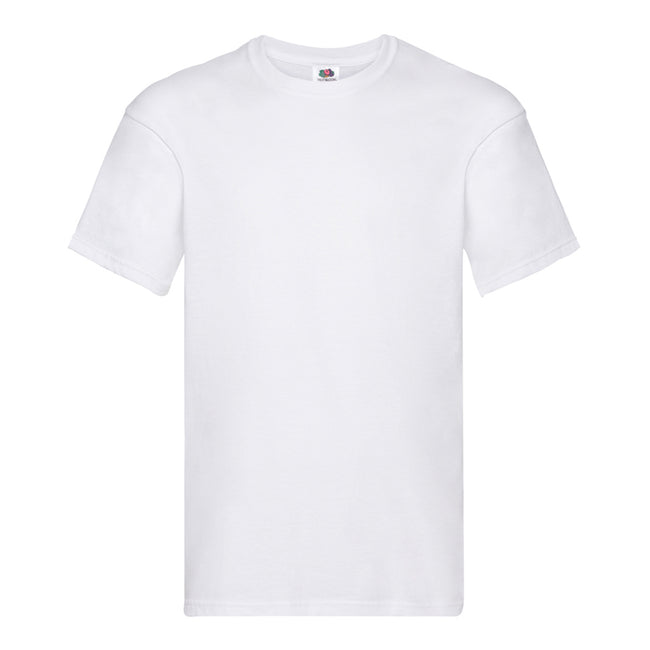 White - Front - Fruit Of The Loom Mens Original Short Sleeve T-Shirt