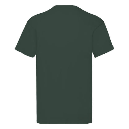 Bottle Green - Back - Fruit Of The Loom Mens Original Short Sleeve T-Shirt