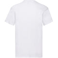 White - Back - Fruit Of The Loom Mens Original Short Sleeve T-Shirt