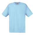 Sky - Front - Fruit Of The Loom Mens Original Short Sleeve T-Shirt