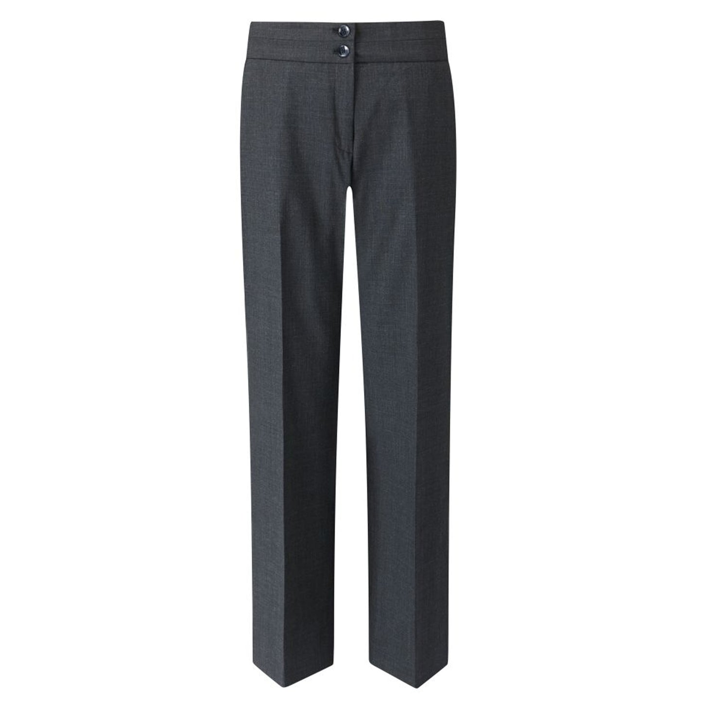 Charcoal - Back - Skopes Womens-Ladies Monique Formal Suit Trousers