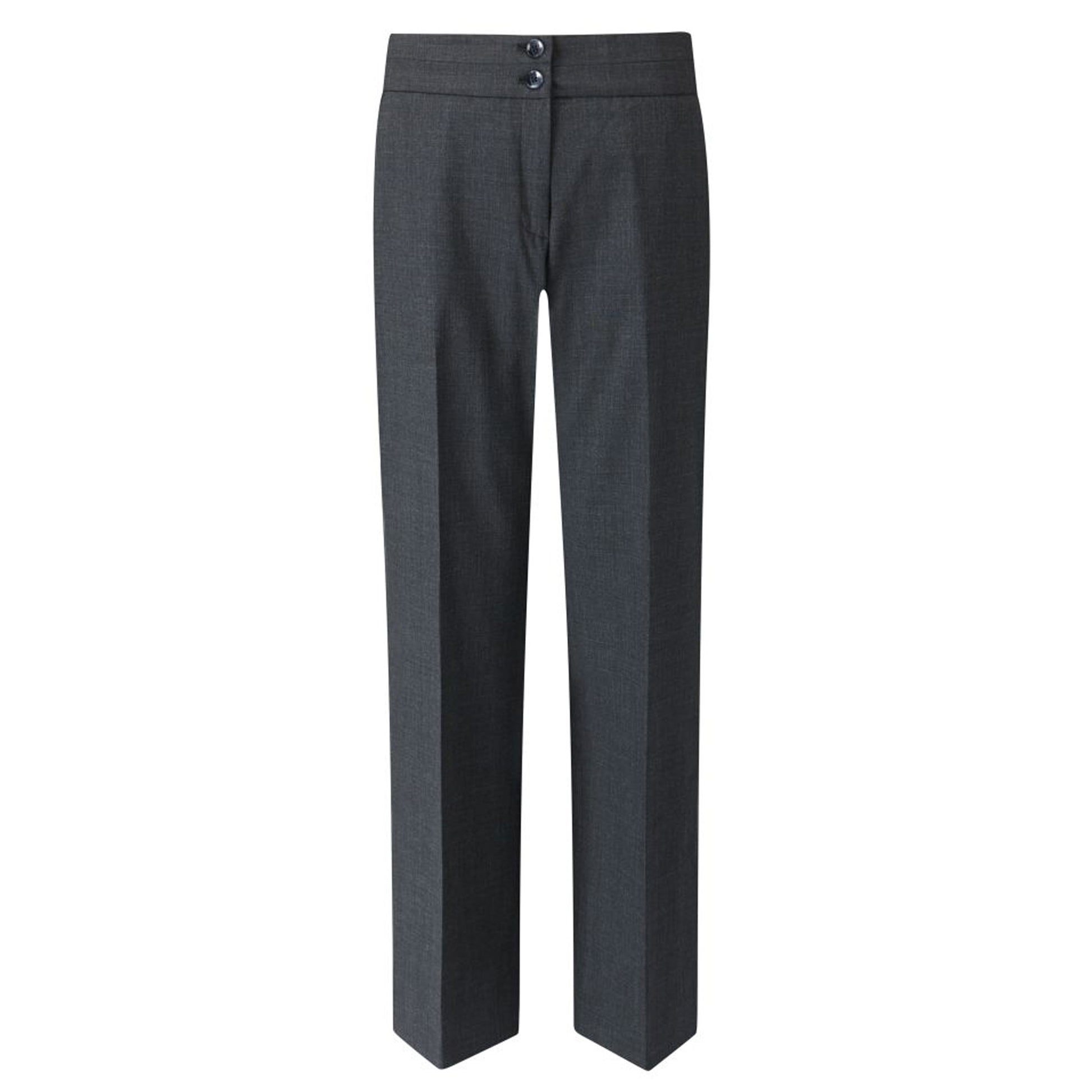 Charcoal - Back - Skopes Womens-Ladies Monique Formal Suit Trousers