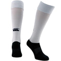 White - Back - Canterbury Mens Playing Rugby Sport Socks