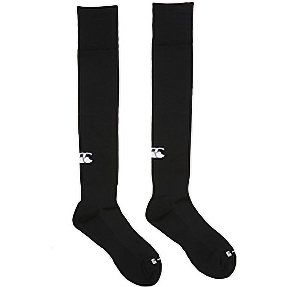 Black - Side - Canterbury Mens Playing Rugby Sport Socks