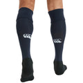 Navy - Side - Canterbury Mens Playing Rugby Sport Socks