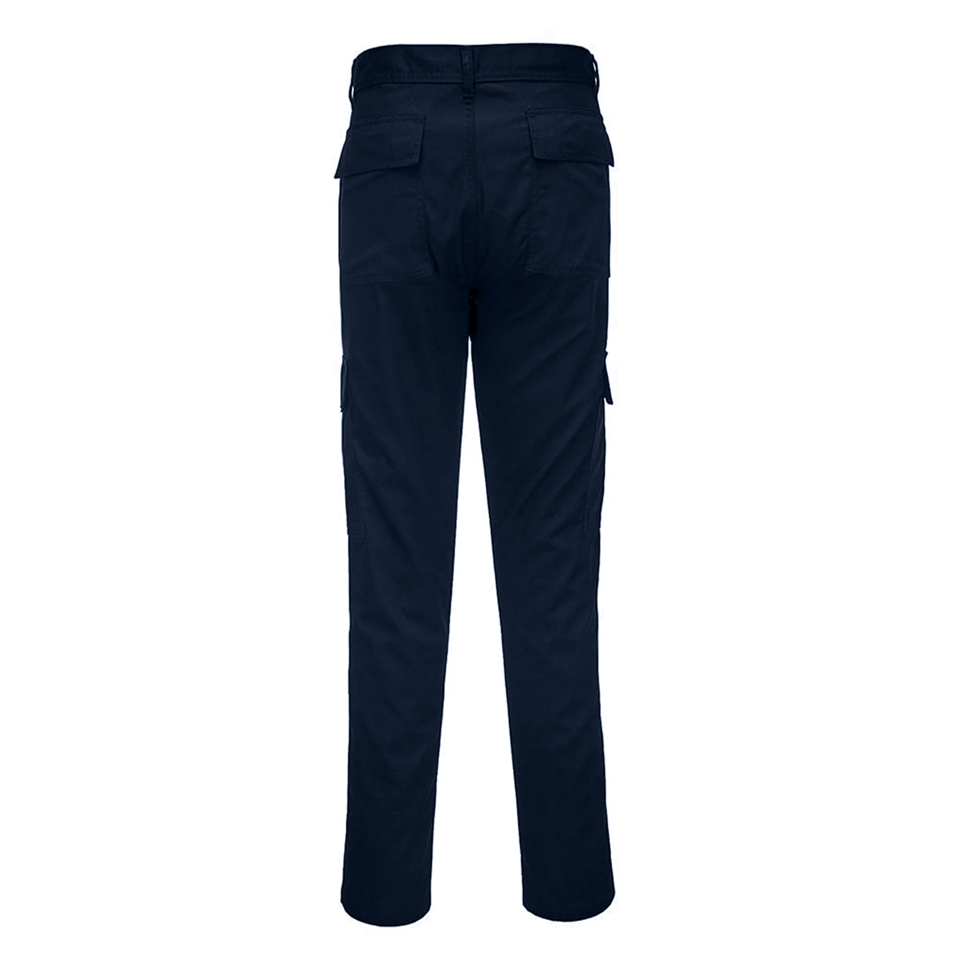 Navy - Back - Portwest Mens Combat Workwear Trousers
