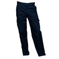Navy - Front - Portwest Mens Combat Workwear Trousers