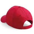 Classic Red - Side - Beechfield Unisex Plain Original 5 Panel Baseball Cap