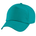 Emerald - Back - Beechfield Unisex Plain Original 5 Panel Baseball Cap