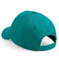 Emerald - Side - Beechfield Unisex Plain Original 5 Panel Baseball Cap