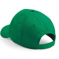 Kelly Green - Side - Beechfield Unisex Plain Original 5 Panel Baseball Cap