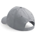 Light Grey - Side - Beechfield Unisex Plain Original 5 Panel Baseball Cap