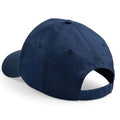 Navy - Side - Beechfield Unisex Plain Original 5 Panel Baseball Cap