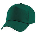 Bottle Green - Back - Beechfield Unisex Plain Original 5 Panel Baseball Cap